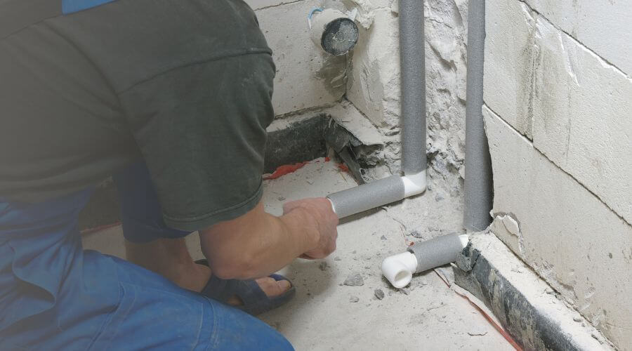 Local tankless water heater installation in Andover, ME